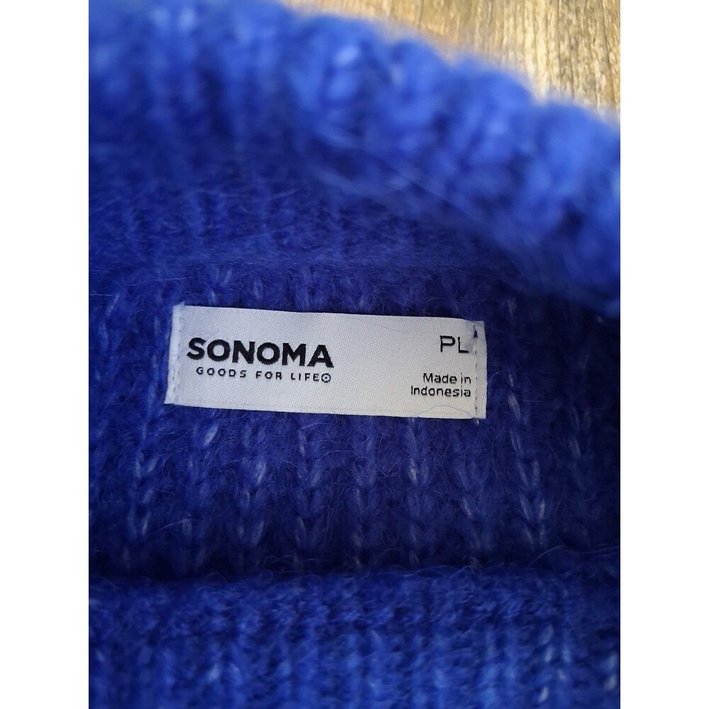 NEW! Women's Sonoma Goods for Life Cozy Heritage Crewneck Sweater, Petite Large - Picture 8 of 9